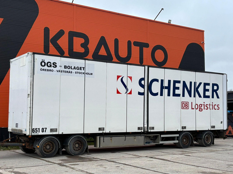 Vak V-4-40 SAF AXLES / EXTENDABLE DRAWBAR - Koffer Anhänger: das Bild 1 Vak V-4-40 SAF AXLES / EXTENDABLE DRAWBAR - Koffer Anhänger: das Bild 1