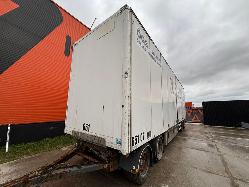 Vak V-4-40 SAF AXLES / EXTENDABLE DRAWBAR - Koffer Anhänger: das Bild 2 Vak V-4-40 SAF AXLES / EXTENDABLE DRAWBAR - Koffer Anhänger: das Bild 2