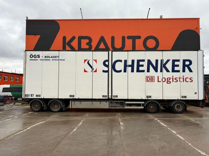 Vak V-4-40 SAF AXLES / EXTENDABLE DRAWBAR - Koffer Anhänger: das Bild 3 Vak V-4-40 SAF AXLES / EXTENDABLE DRAWBAR - Koffer Anhänger: das Bild 3