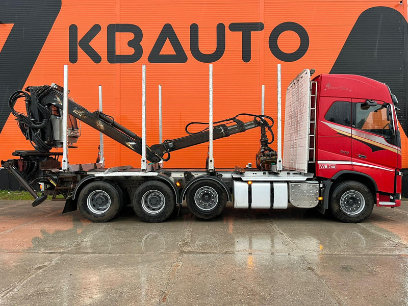 Volvo FH 16 600 8x4/4 FRESH TÜV - Holztransporter, Autokran: das Bild 5 Volvo FH 16 600 8x4/4 FRESH TÜV - Holztransporter, Autokran: das Bild 5