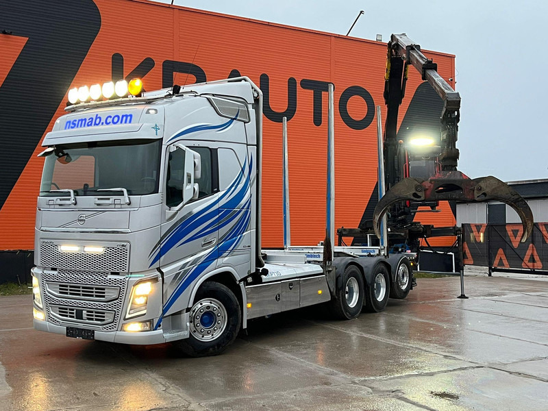 Volvo FH 16 650 8x4*4 CRANAB TZ12.2 - Holztransporter, Autokran: das Bild 1 Volvo FH 16 650 8x4*4 CRANAB TZ12.2 - Holztransporter, Autokran: das Bild 1