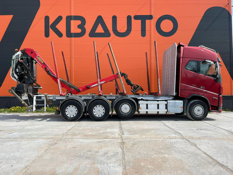 Volvo FH 16 750 8x4/4 DAMAGED ! - Holztransporter, Autokran: das Bild 5 Volvo FH 16 750 8x4/4 DAMAGED ! - Holztransporter, Autokran: das Bild 5