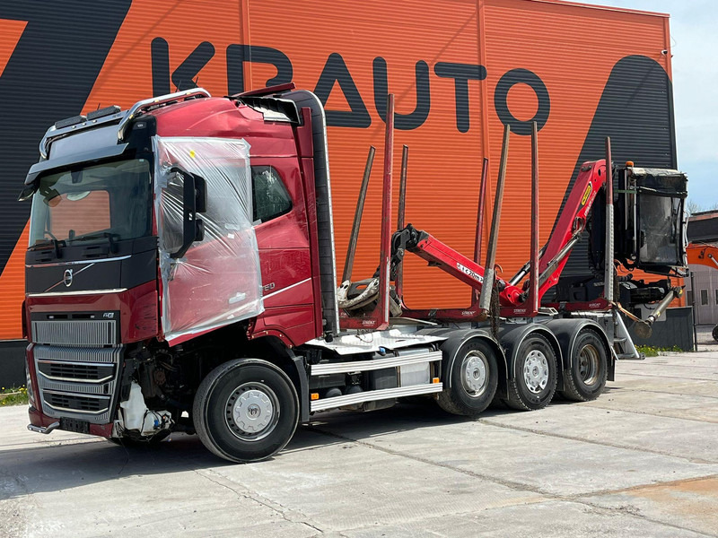Volvo FH 16 750 8x4/4 DAMAGED ! - Holztransporter, Autokran: das Bild 1 Volvo FH 16 750 8x4/4 DAMAGED ! - Holztransporter, Autokran: das Bild 1