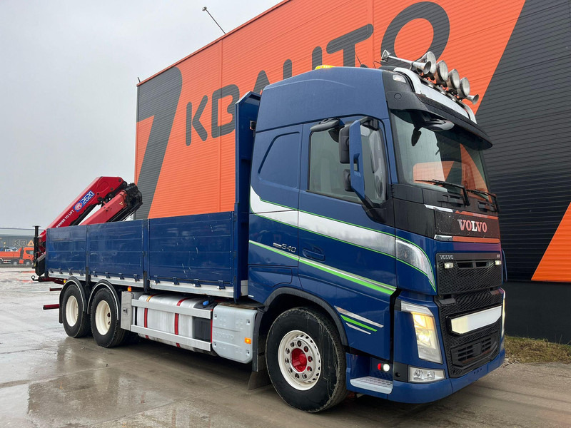 Volvo FH 540 6x4 HMF 2620K-5 / PLATFORM L=6405 mm - Pritsche LKW, Autokran: das Bild 4 Volvo FH 540 6x4 HMF 2620K-5 / PLATFORM L=6405 mm - Pritsche LKW, Autokran: das Bild 4