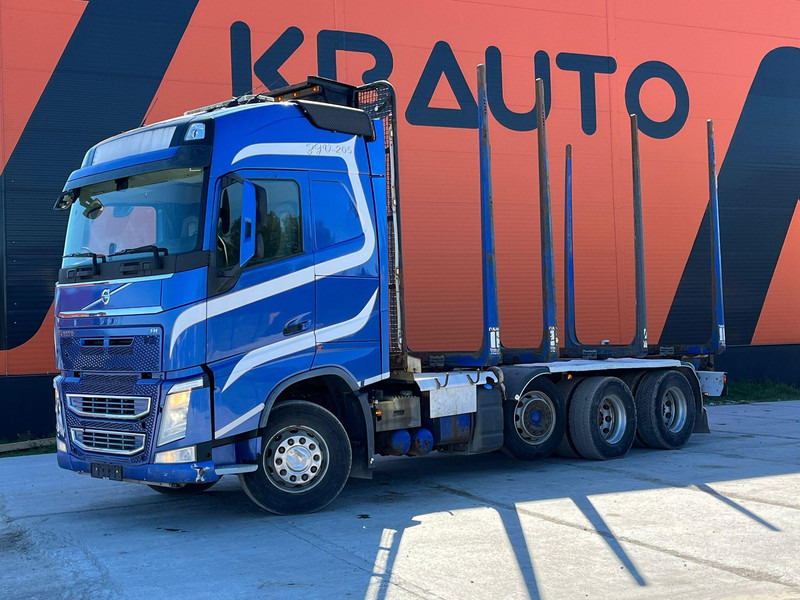 Volvo FH 540 8x4/4 - Holztransporter, Autokran: das Bild 1 Volvo FH 540 8x4/4 - Holztransporter, Autokran: das Bild 1