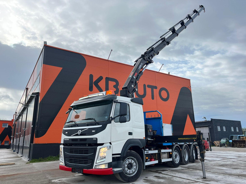 Volvo FM 460 8x2*6 HIAB 302E-6 / PLATFORM L=6721 mm - Pritsche LKW, Autokran: das Bild 1 Volvo FM 460 8x2*6 HIAB 302E-6 / PLATFORM L=6721 mm - Pritsche LKW, Autokran: das Bild 1