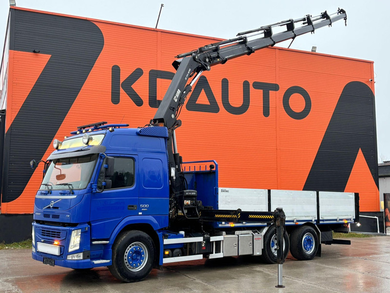 Volvo FM 500 6x2*4 HIAB 244E-6 / PLATFORM L=6310 mm - Pritsche LKW, Autokran: das Bild 1 Volvo FM 500 6x2*4 HIAB 244E-6 / PLATFORM L=6310 mm - Pritsche LKW, Autokran: das Bild 1