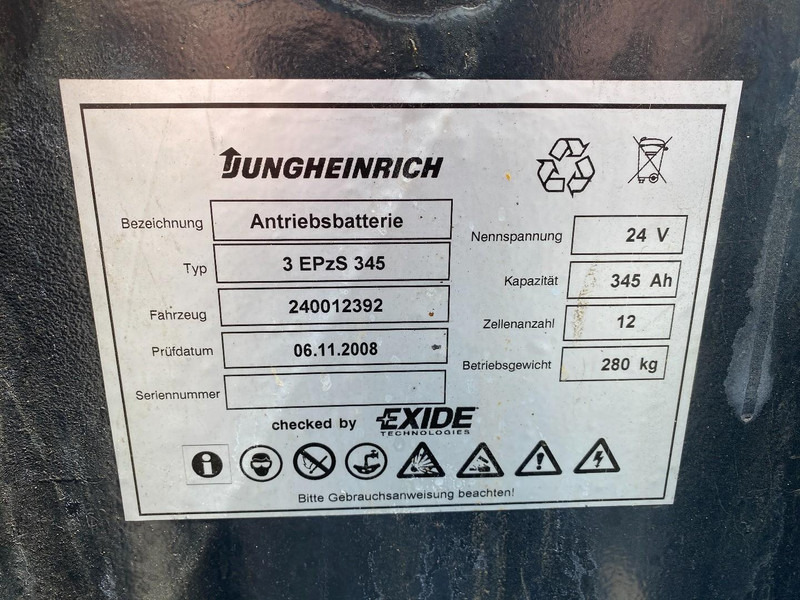 Hochhubwagen Jungheinrich EJC12: das Bild 8 Hochhubwagen Jungheinrich EJC12: das Bild 8