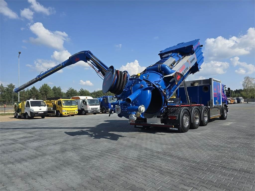 Scania KAISER EUR-MARK PL 8 Vacuum suction-blowing loader - Kommunal-/ Sonderfahrzeug: das Bild 1 Scania KAISER EUR-MARK PL 8 Vacuum suction-blowing loader - Kommunal-/ Sonderfahrzeug: das Bild 1