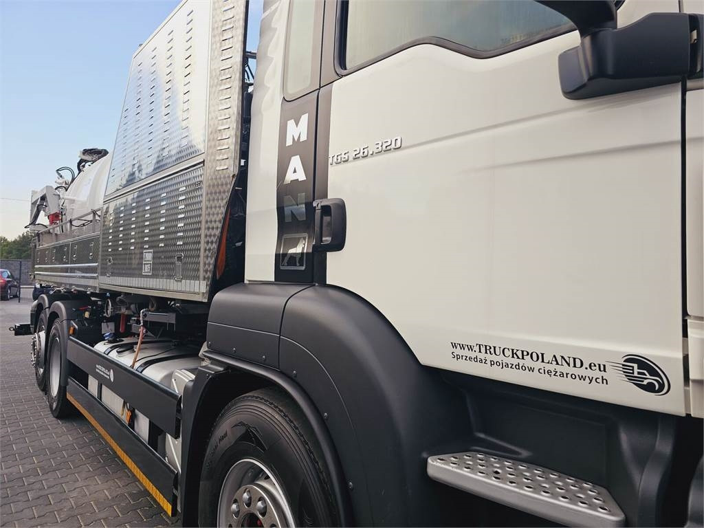 Saug-/ Spülfahrzeug MAN JUROP VJC9 / 5 2010 WUKO for collecting liquid was: das Bild 8