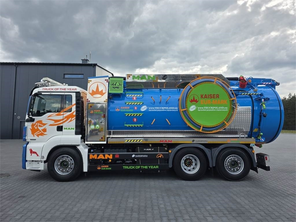 MAN WUKO KAISER EUR-MARK PKL 7.9 FOR CLEANING SEWAGE E - Saug-/ Spülfahrzeug: das Bild 4 MAN WUKO KAISER EUR-MARK PKL 7.9 FOR CLEANING SEWAGE E - Saug-/ Spülfahrzeug: das Bild 4