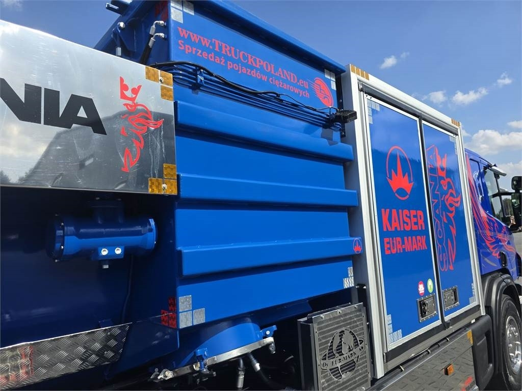 Scania KAISER EUR-MARK PL 8 Vacuum suction-blowing loader - Saug-/ Spülfahrzeug: das Bild 4 Scania KAISER EUR-MARK PL 8 Vacuum suction-blowing loader - Saug-/ Spülfahrzeug: das Bild 4