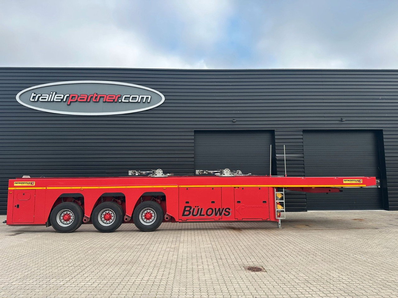 Tieflader Auflieger Faymonville 3 achs innenlader: das Bild 1