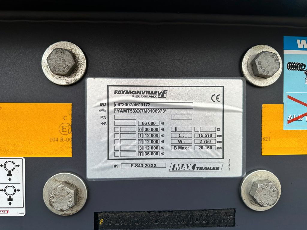 Faymonville Maxtrailer 3 achs. tiefbett / Pendelachsen Faymonville Maxtrailer 3 achs. tiefbett / Pendelachsen - Tieflader Auflieger: das Bild 3 Faymonville Maxtrailer 3 achs. tiefbett / Pendelachsen Faymonville Maxtrailer 3 achs. tiefbett / Pendelachsen - Tieflader Auflieger: das Bild 3