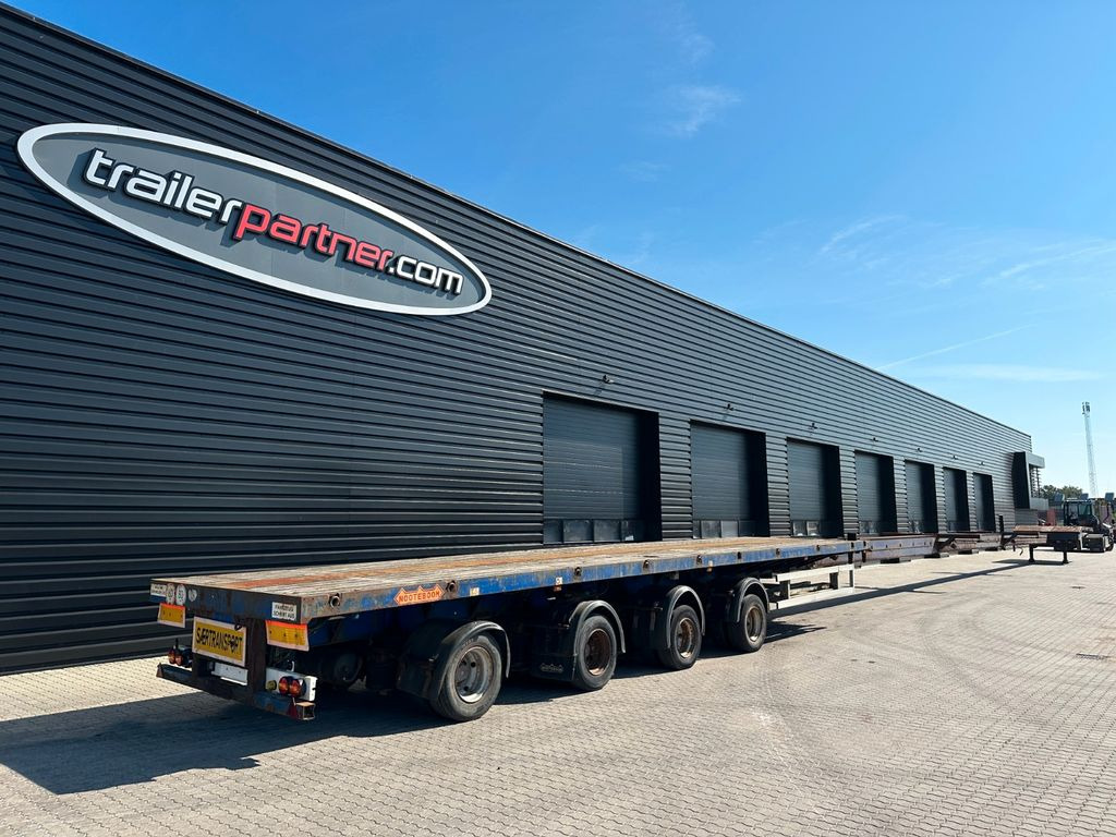 Nooteboom 4 achs tele / 3 x ausziehbar / 48.000 mm - Pritschenauflieger/ Plattformauflieger: das Bild 1 Nooteboom 4 achs tele / 3 x ausziehbar / 48.000 mm - Pritschenauflieger/ Plattformauflieger: das Bild 1
