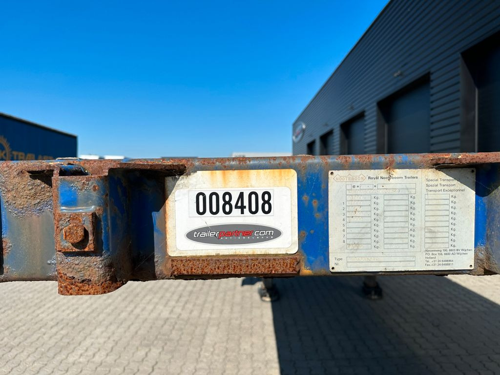 Nooteboom 4 achs tele / 3 x ausziehbar / 48.000 mm - Pritschenauflieger/ Plattformauflieger: das Bild 5 Nooteboom 4 achs tele / 3 x ausziehbar / 48.000 mm - Pritschenauflieger/ Plattformauflieger: das Bild 5