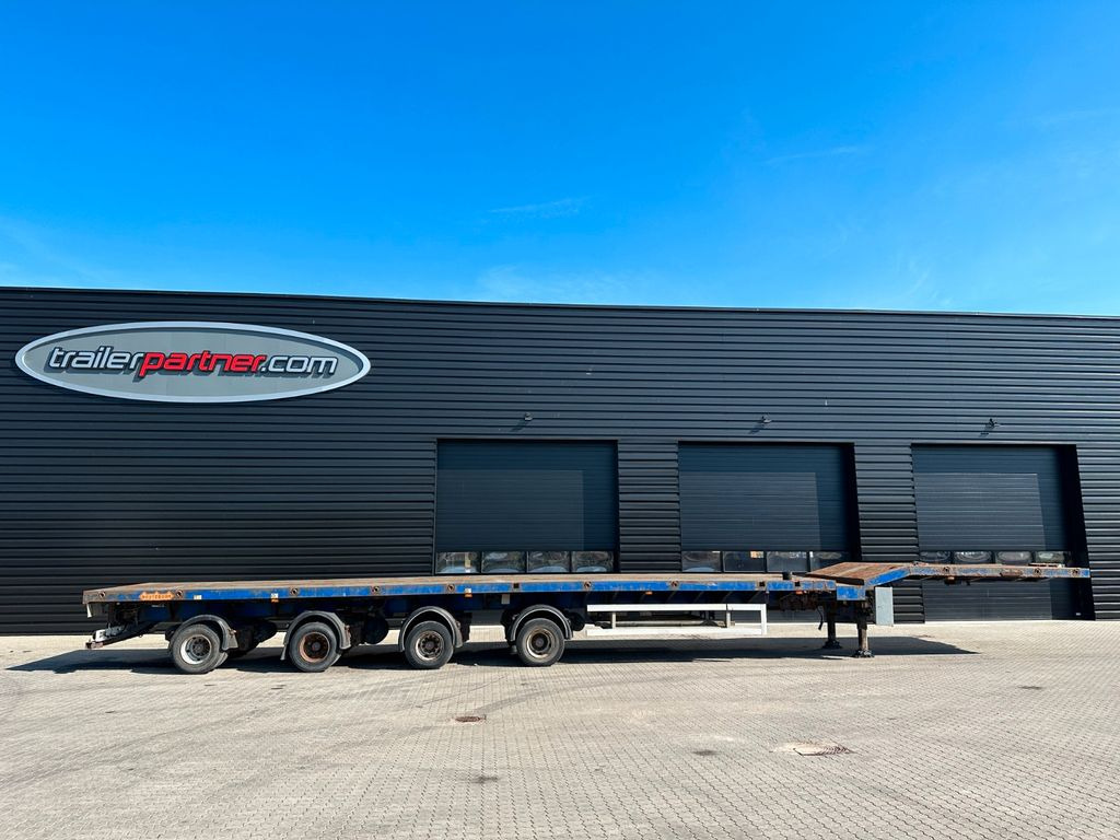 Nooteboom 4 achs tele / 3 x ausziehbar / 48.000 mm - Pritschenauflieger/ Plattformauflieger: das Bild 2 Nooteboom 4 achs tele / 3 x ausziehbar / 48.000 mm - Pritschenauflieger/ Plattformauflieger: das Bild 2
