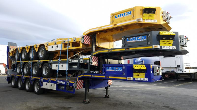 Lider trailer (Export Afrique) Porte-Char lames 4 essieux - Tieflader Auflieger: das Bild 1 Lider trailer (Export Afrique) Porte-Char lames 4 essieux - Tieflader Auflieger: das Bild 1