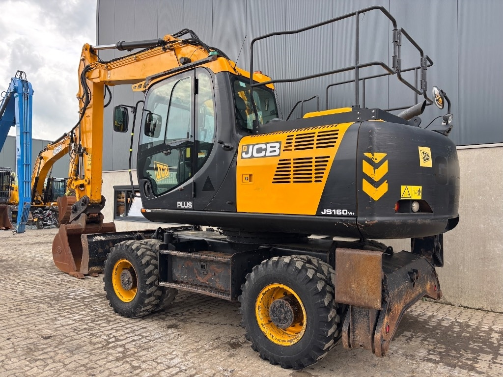 JCB JS 160 W - JS 175 W - JS 145 W - Mobilbagger: das Bild 4 JCB JS 160 W - JS 175 W - JS 145 W - Mobilbagger: das Bild 4