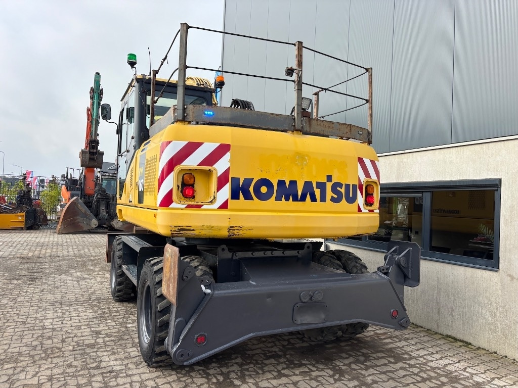 Komatsu PW 160-7 - PW160 - PW 160 - PW 180 - PW 140 - Mobilbagger: das Bild 5 Komatsu PW 160-7 - PW160 - PW 160 - PW 180 - PW 140 - Mobilbagger: das Bild 5