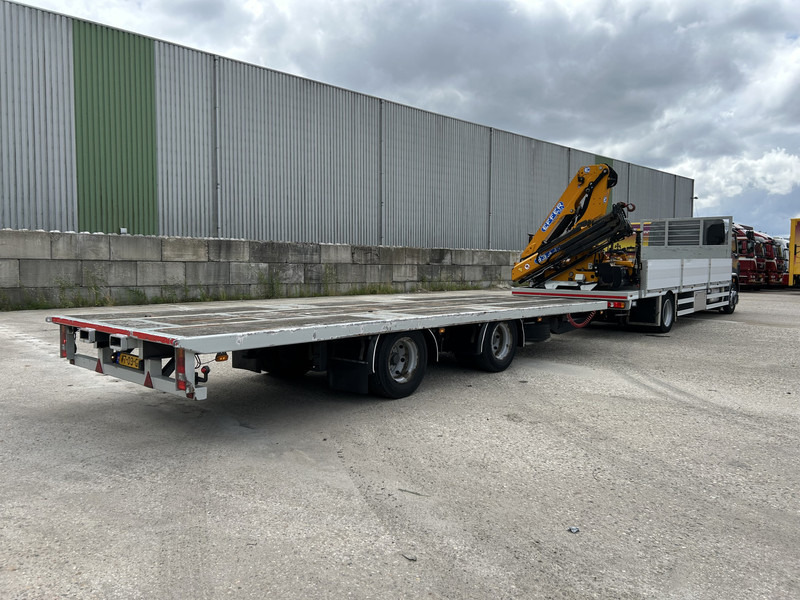DAF LF 320 FA 19T + Burg BPM 0018 Trailer / Effer 175.2/c3s Crane / NL Combi - Pritsche LKW, Autokran: das Bild 3 DAF LF 320 FA 19T + Burg BPM 0018 Trailer / Effer 175.2/c3s Crane / NL Combi - Pritsche LKW, Autokran: das Bild 3