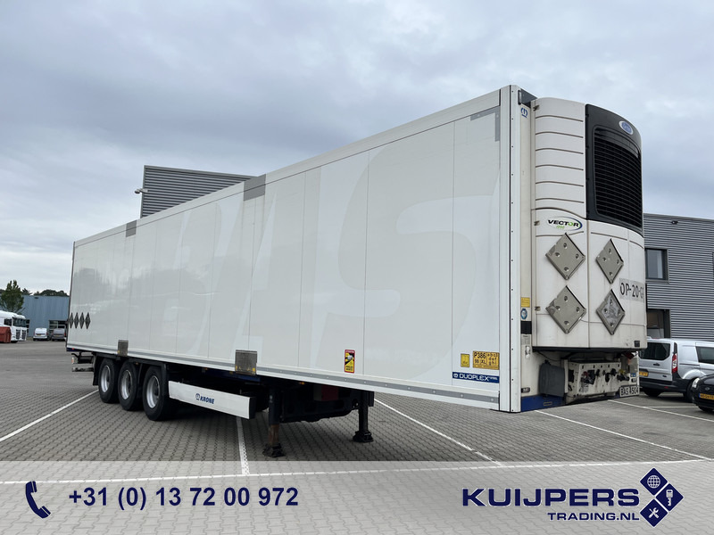 Krone Coolliner / Carrier Vector 1950 / Frigo Box / BPW Drum / APK TUV 04-26 - Kühlkoffer Auflieger: das Bild 1 Krone Coolliner / Carrier Vector 1950 / Frigo Box / BPW Drum / APK TUV 04-26 - Kühlkoffer Auflieger: das Bild 1