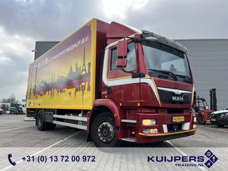 MAN TGM 18.250 / 18 Ton / 560 dkm / New Tacho V2 / Box / Loadlift / APK TUV 12-25 - Koffer LKW: das Bild 1 MAN TGM 18.250 / 18 Ton / 560 dkm / New Tacho V2 / Box / Loadlift / APK TUV 12-25 - Koffer LKW: das Bild 1