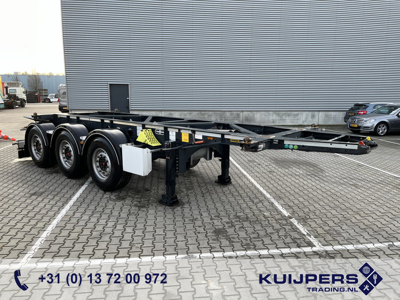 Van Hool A3C002 / ADR / 3x SAF / 20 FT Container / TE HUUR - Container/ Wechselfahrgestell Auflieger: das Bild 1 Van Hool A3C002 / ADR / 3x SAF / 20 FT Container / TE HUUR - Container/ Wechselfahrgestell Auflieger: das Bild 1