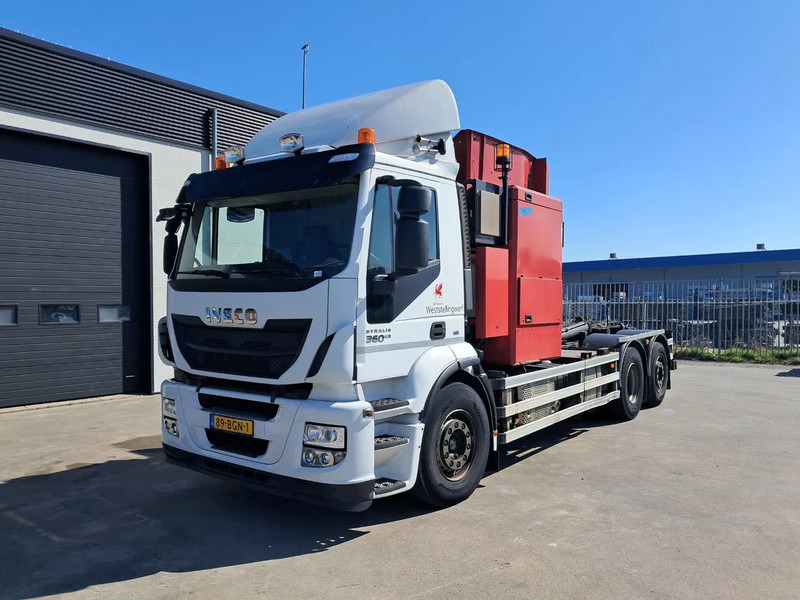 Iveco Stralis 360 E6 met Translift PLUS DUO TFS containersysteem - Müllwagen: das Bild 1 Iveco Stralis 360 E6 met Translift PLUS DUO TFS containersysteem - Müllwagen: das Bild 1