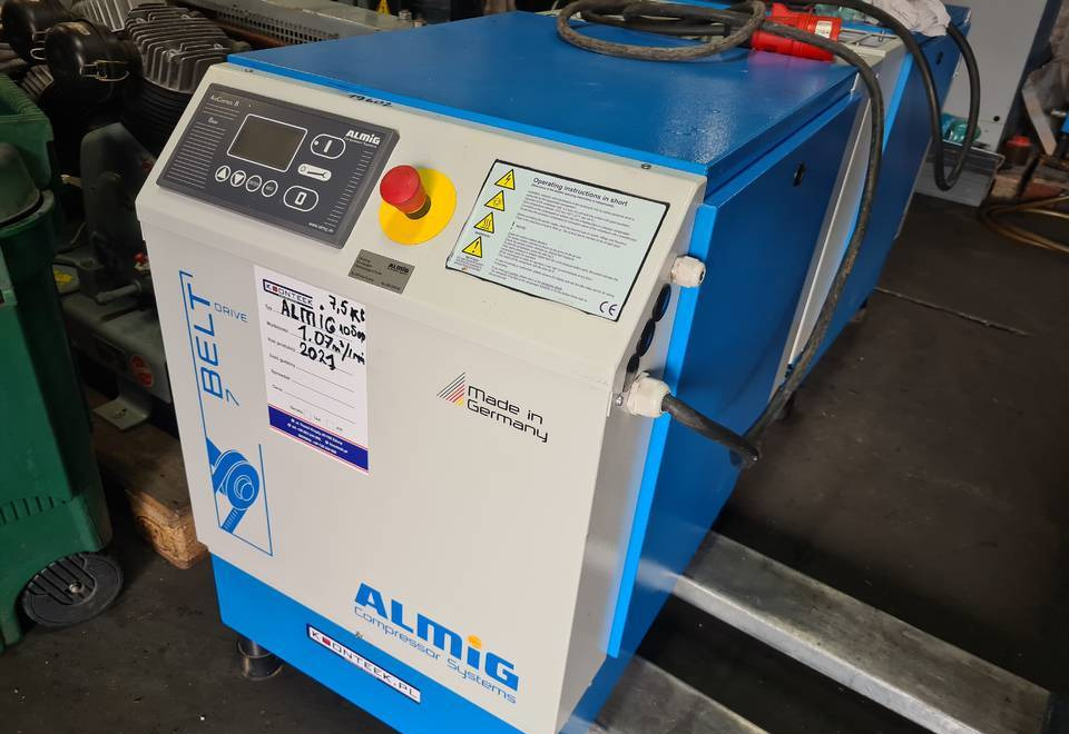 Kompresor śrubowy Almig Belt 7, 7,5 kw. 2021r - Luftkompressor: das Bild 1 Kompresor śrubowy Almig Belt 7, 7,5 kw. 2021r - Luftkompressor: das Bild 1