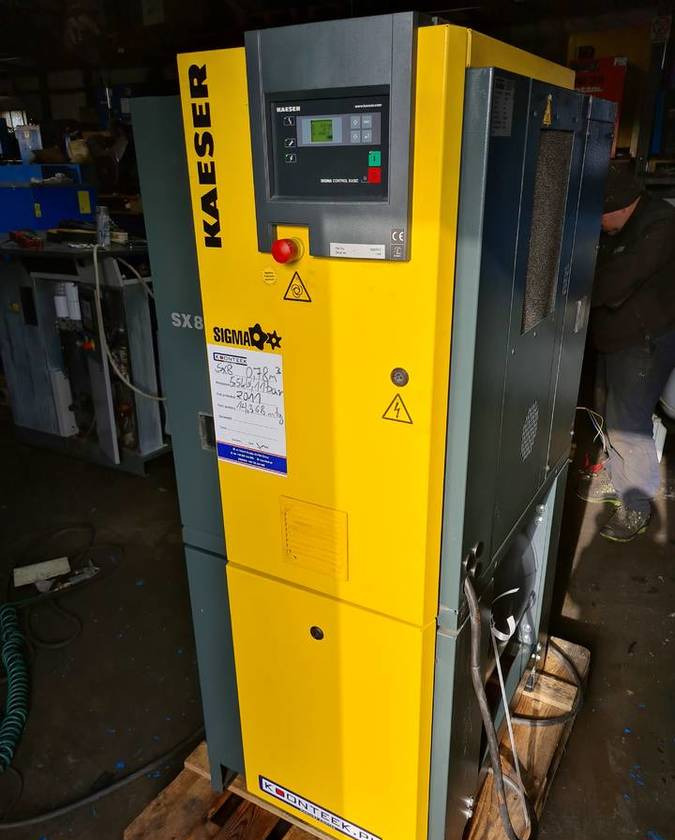 Kompresor śrubowy KAESER Aircenter SX8 5,5 kw - Luftkompressor: das Bild 2 Kompresor śrubowy KAESER Aircenter SX8 5,5 kw - Luftkompressor: das Bild 2