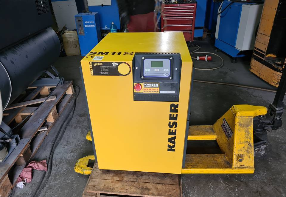 Kompresor śrubowy KAESER SM 11 7,5 kw - Luftkompressor: das Bild 4 Kompresor śrubowy KAESER SM 11 7,5 kw - Luftkompressor: das Bild 4