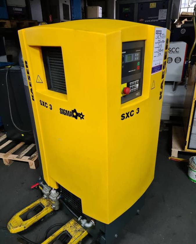 Kompresor śrubowy KAESER SXC 3, 2,2 kw - Luftkompressor: das Bild 1 Kompresor śrubowy KAESER SXC 3, 2,2 kw - Luftkompressor: das Bild 1