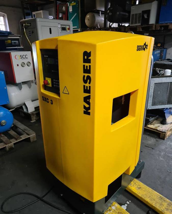 Kompresor śrubowy KAESER SXC 3, 2,2 kw - Luftkompressor: das Bild 3 Kompresor śrubowy KAESER SXC 3, 2,2 kw - Luftkompressor: das Bild 3
