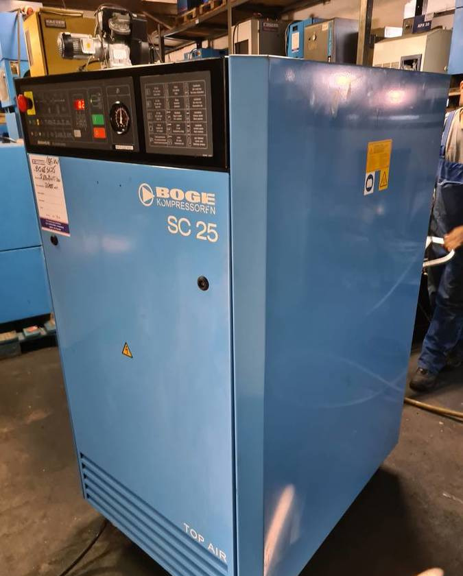 Sprężarka tłokowa BOGE SC 25, 18,5 kw - Luftkompressor: das Bild 1 Sprężarka tłokowa BOGE SC 25, 18,5 kw - Luftkompressor: das Bild 1