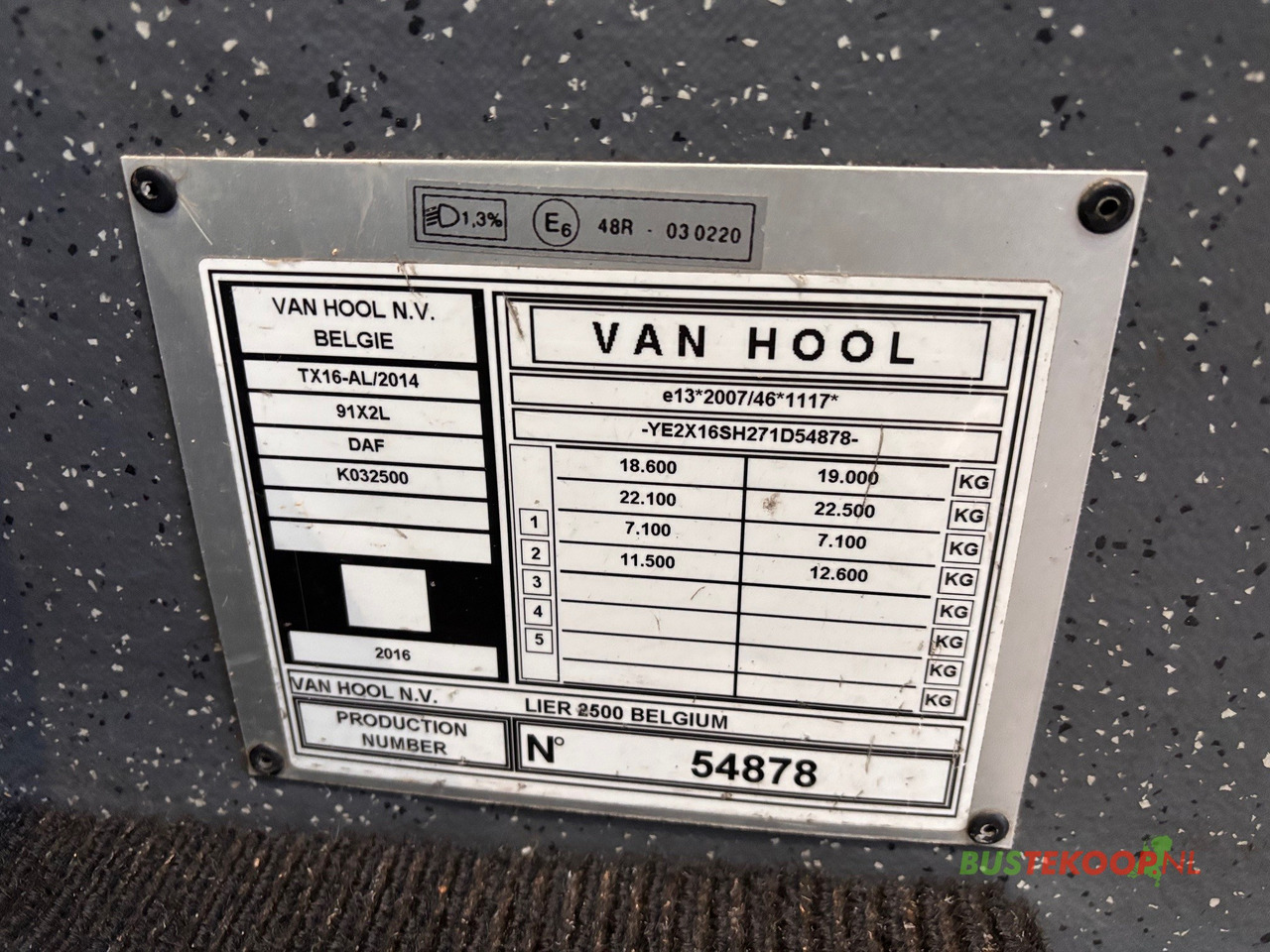 Reisebus Vanhool TX16 Alicron: das Bild 17 Reisebus Vanhool TX16 Alicron: das Bild 17