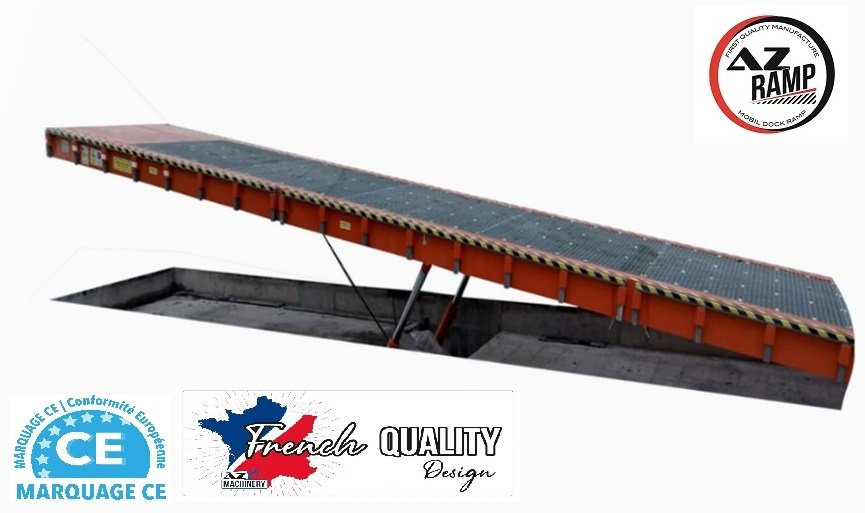 Embeded loading ramp-Buried loading ramp with tilting lip.AZ RAMP-EASY ST-10T - Verladerampe: das Bild 1 Embeded loading ramp-Buried loading ramp with tilting lip.AZ RAMP-EASY ST-10T - Verladerampe: das Bild 1