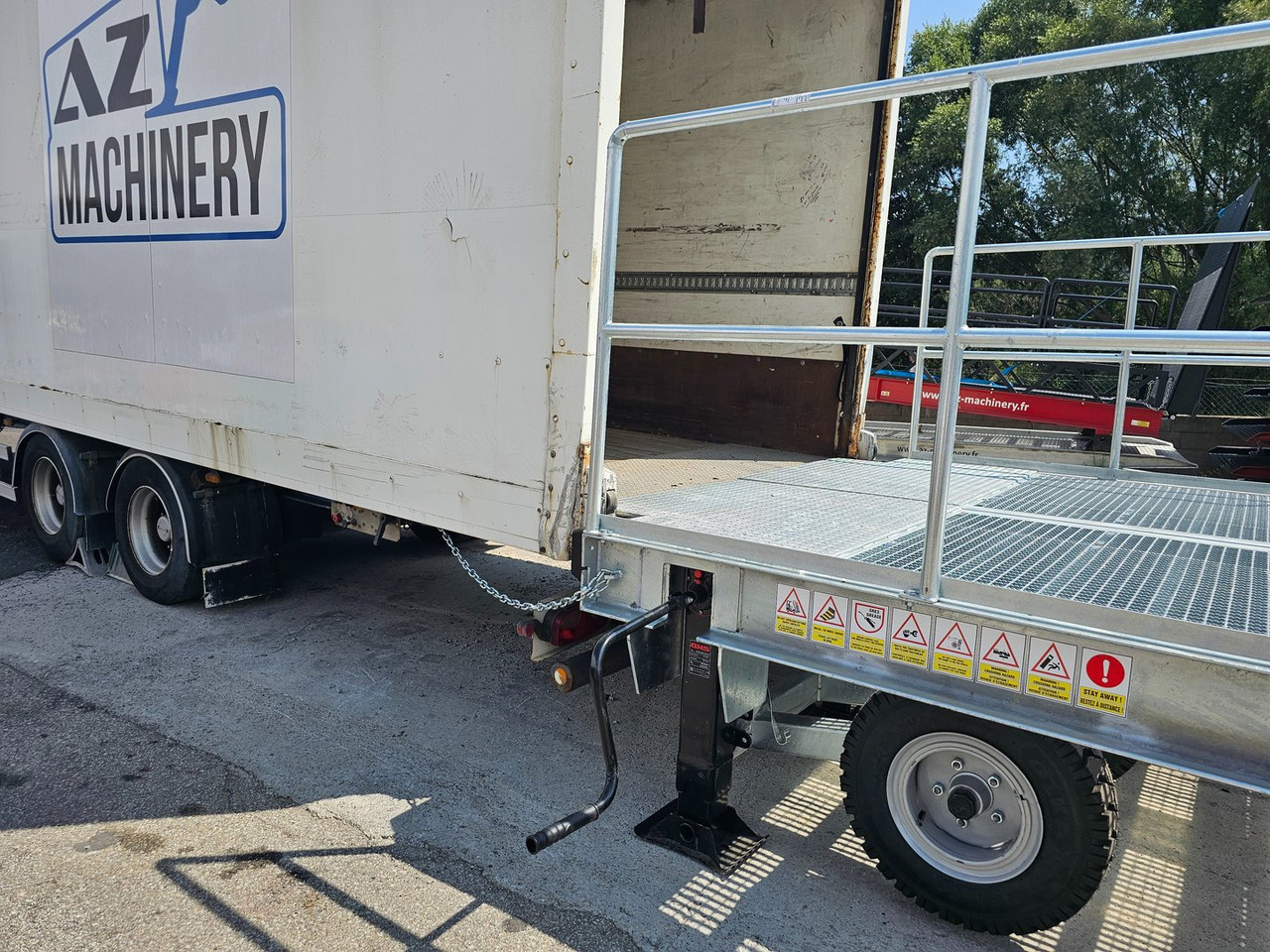 Verladerampe neu kaufen Large Mobile dock ramp, uncouplable AZ RAMP - KING VERSION, BIG FOOT L20 T-INOX: das Bild 13 Verladerampe neu kaufen Large Mobile dock ramp, uncouplable AZ RAMP - KING VERSION, BIG FOOT L20 T-INOX: das Bild 13