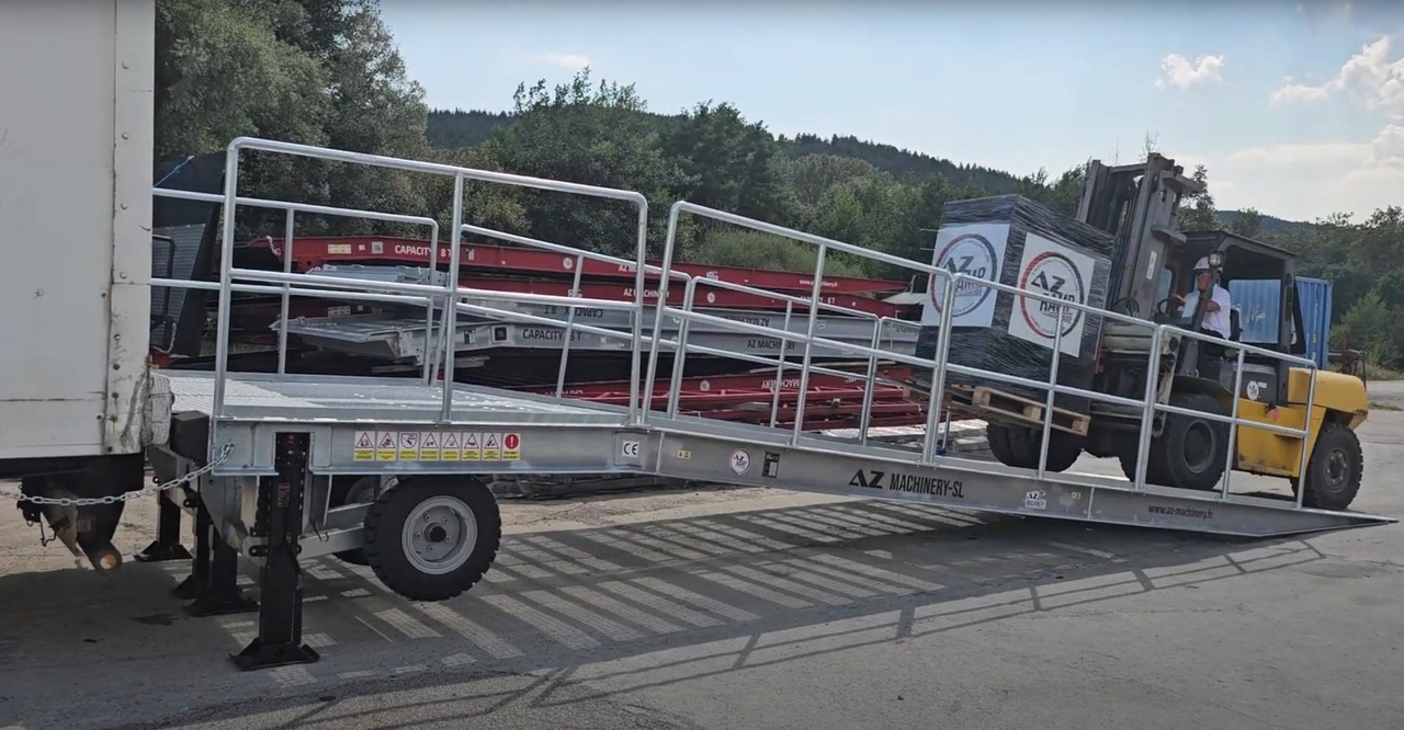 Verladerampe neu kaufen Large Mobile dock ramp, uncouplable AZ RAMP - KING VERSION, BIG FOOT L20 T-INOX: das Bild 18 Verladerampe neu kaufen Large Mobile dock ramp, uncouplable AZ RAMP - KING VERSION, BIG FOOT L20 T-INOX: das Bild 18