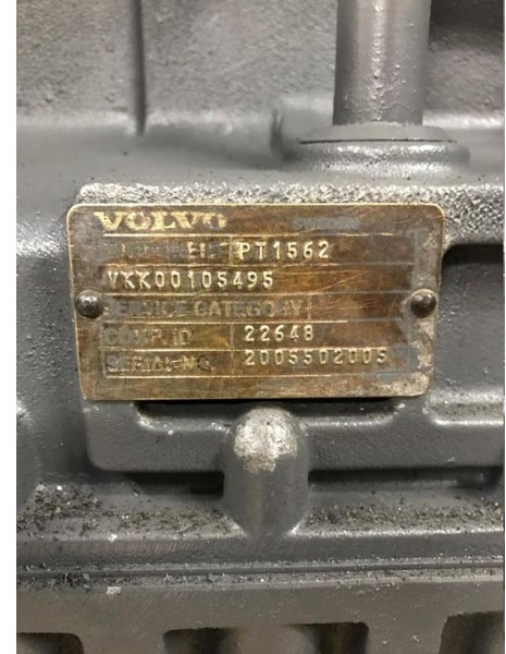 Volvo Versnellingsbak PT1562 oem 22648 - Getriebe für Knickgelenkter Dumper: das Bild 2 Volvo Versnellingsbak PT1562 oem 22648 - Getriebe für Knickgelenkter Dumper: das Bild 2