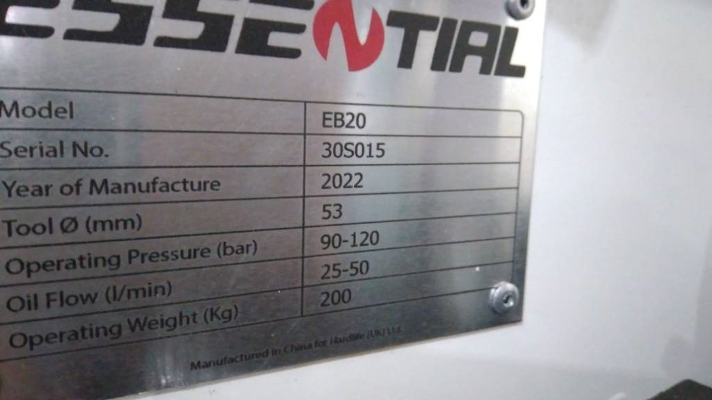 Hydraulikhammer für Baumaschine Essential EB20: das Bild 11