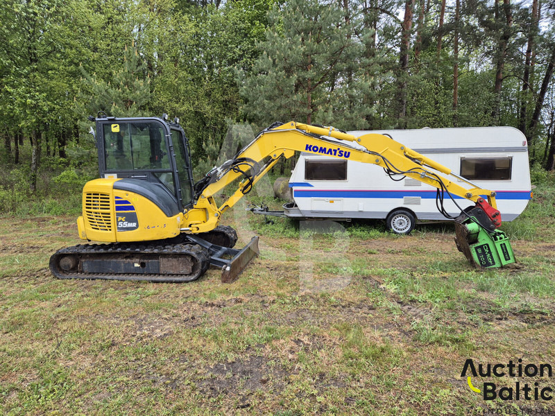 Komatsu PC55MR-5E0 - Minibagger: das Bild 1 Komatsu PC55MR-5E0 - Minibagger: das Bild 1