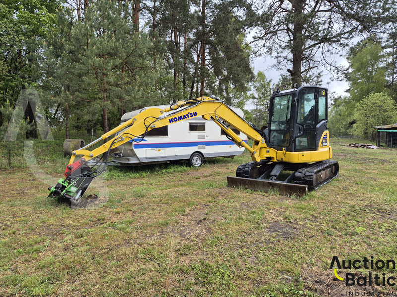 Komatsu PC55MR-5E0 - Minibagger: das Bild 2 Komatsu PC55MR-5E0 - Minibagger: das Bild 2
