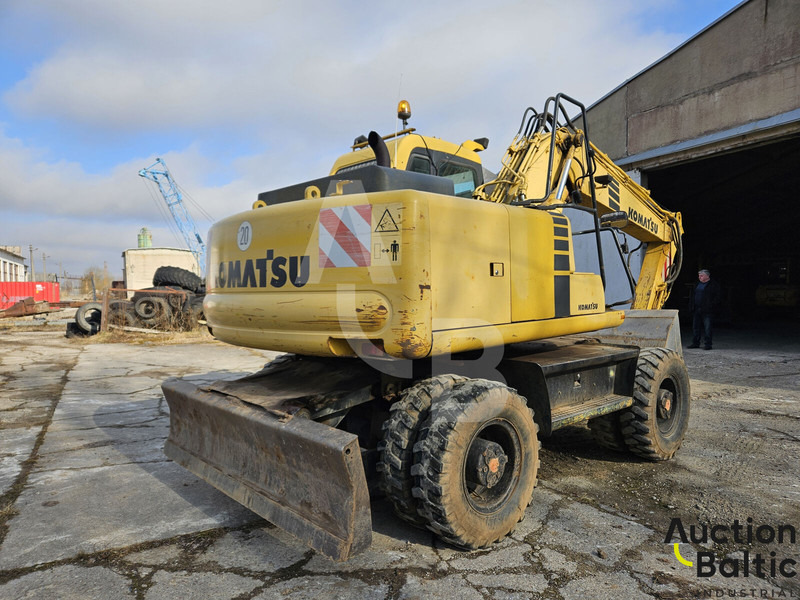 Komatsu PW130ES-6K - Mobilbagger: das Bild 3 Komatsu PW130ES-6K - Mobilbagger: das Bild 3