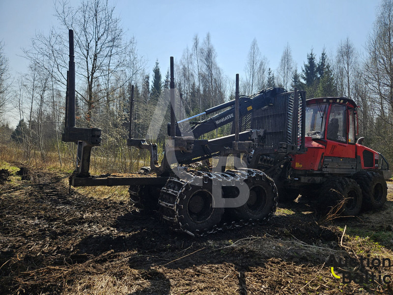 Komatsu XF 875-0 - Rückewagen: das Bild 5 Komatsu XF 875-0 - Rückewagen: das Bild 5