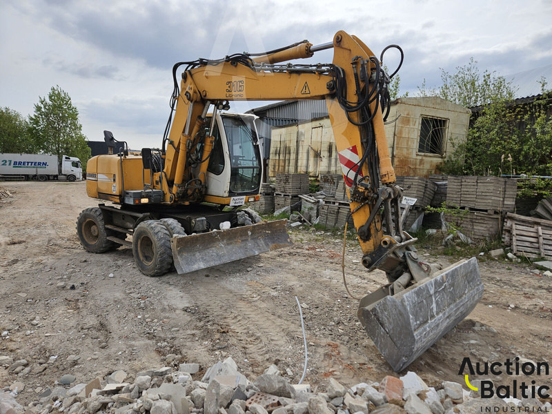 Liebherr A 316 Litronic - Mobilbagger: das Bild 2 Liebherr A 316 Litronic - Mobilbagger: das Bild 2
