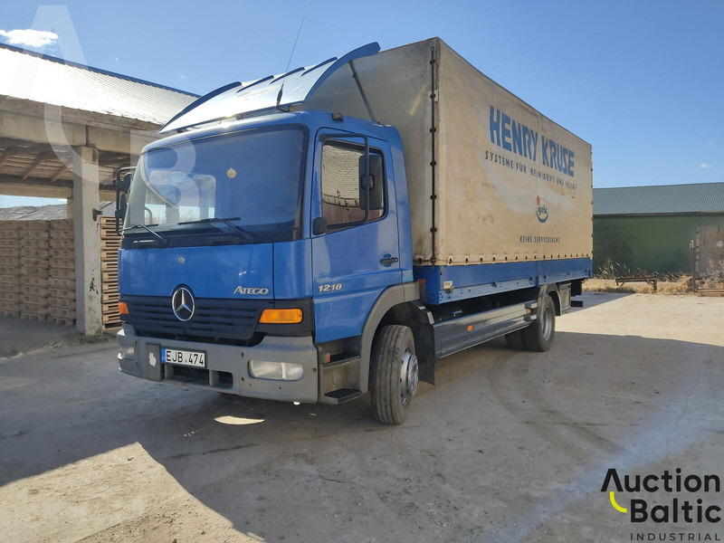 Mercedes-Benz Atego 1218 - Plane LKW: das Bild 2 Mercedes-Benz Atego 1218 - Plane LKW: das Bild 2
