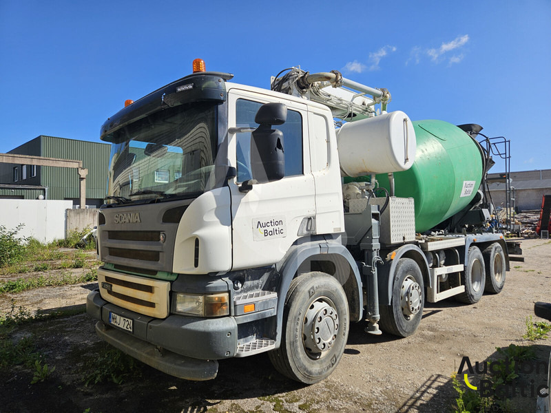Scania P 420 - Stationäre Betonpumpe: das Bild 1 Scania P 420 - Stationäre Betonpumpe: das Bild 1