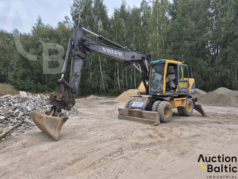 Volvo EW 160 B - Mobilbagger: das Bild 1 Volvo EW 160 B - Mobilbagger: das Bild 1