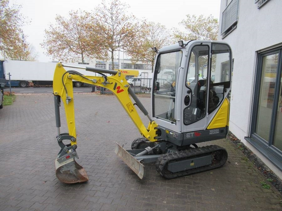 Wacker Neuson ET 16 - Minibagger: das Bild 3 Wacker Neuson ET 16 - Minibagger: das Bild 3
